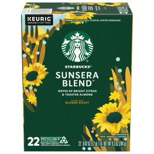 Starbucks Blonde Roast Ground Sunsera Blend Coffee