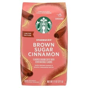 Starbucks Ground Coffee Brown Sugar Cinnamon Flavored