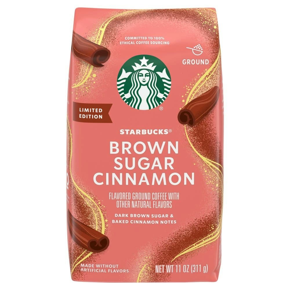 Starbucks Ground Coffee Brown Sugar Cinnamon Flavored