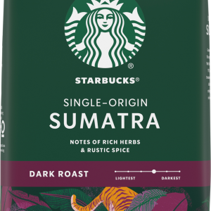 Starbucks Dark Roast Ground Single-Origin Sumatra Coffee