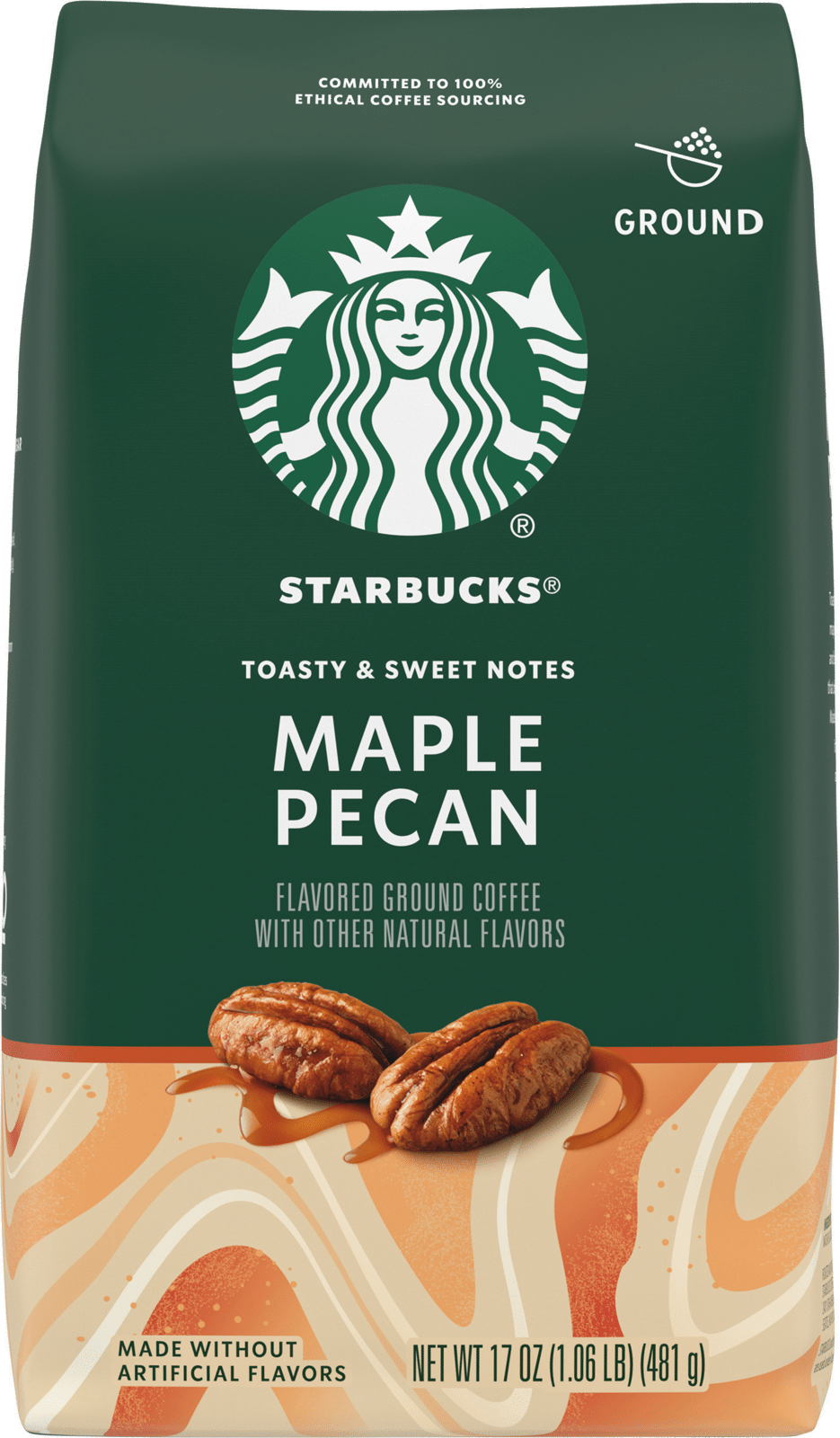 Starbucks Ground Maple Pecan Coffee