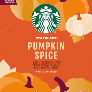Starbucks K-Cup Pods Ground Pumpkin Spice Coffee