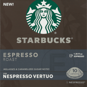 Starbucks Nespresso Vertuo Espresso Roast Coffee