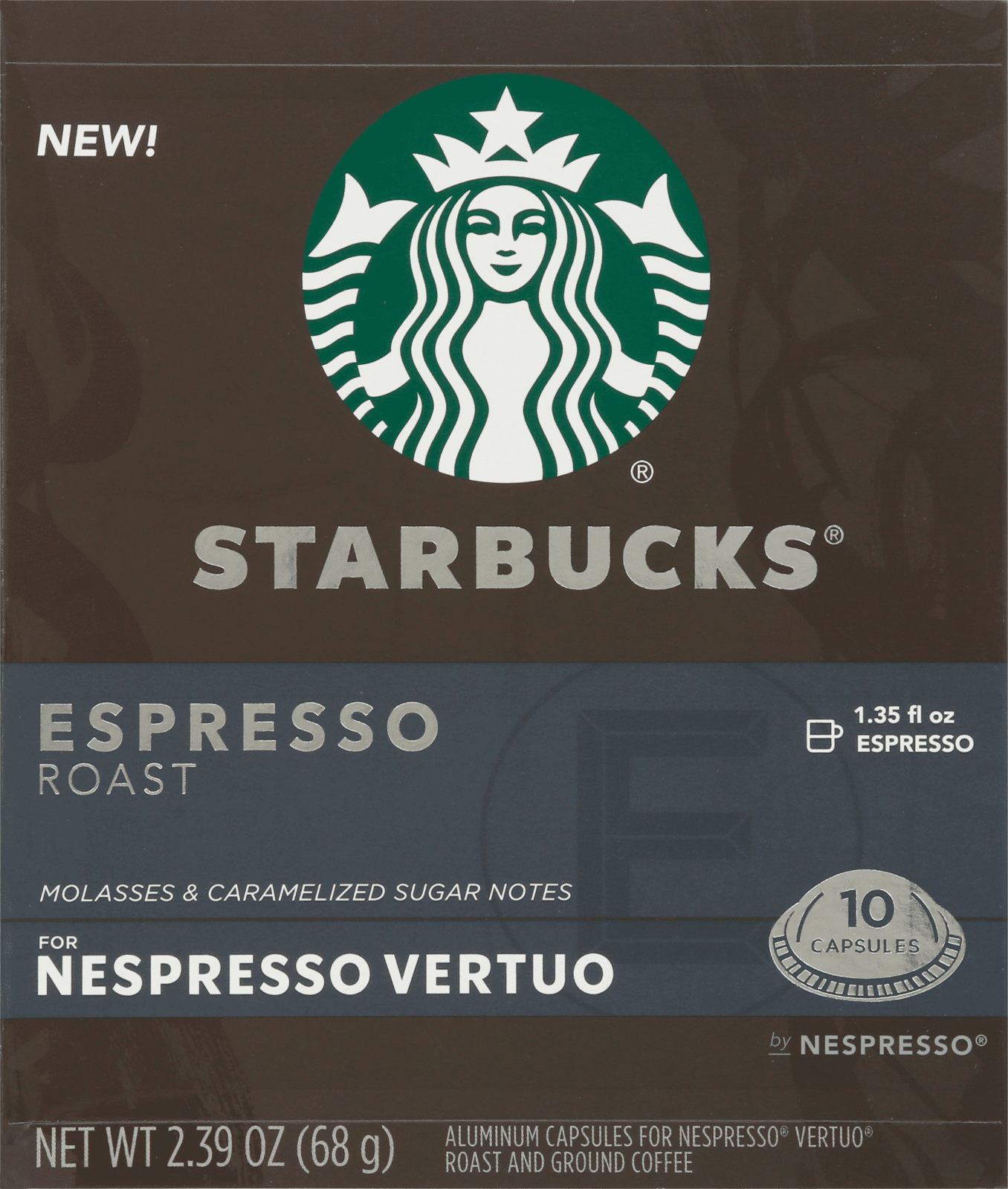 Starbucks Nespresso Vertuo Espresso Roast Coffee