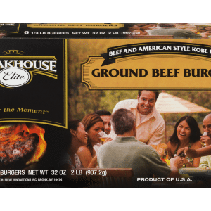Steakhouse Elite Ground Beef Burgers