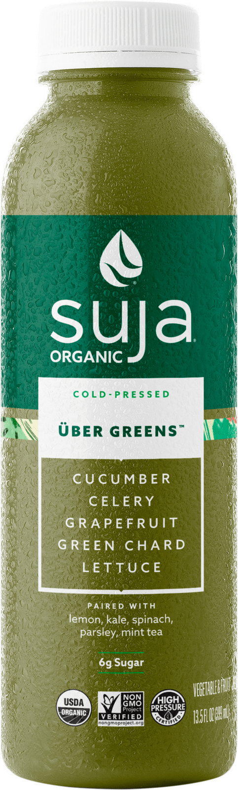 Suja Uber Greens Vegetable & Fruit Juice Drink Organic