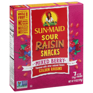 Sun-Maid Raisin Snacks Sour Mixed Berry