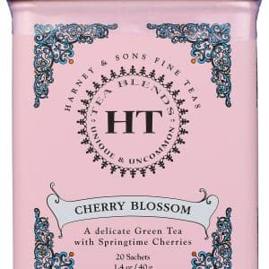 Harney & Sons Cherry Blossom Green Tea with Springtime Cherries Sachets