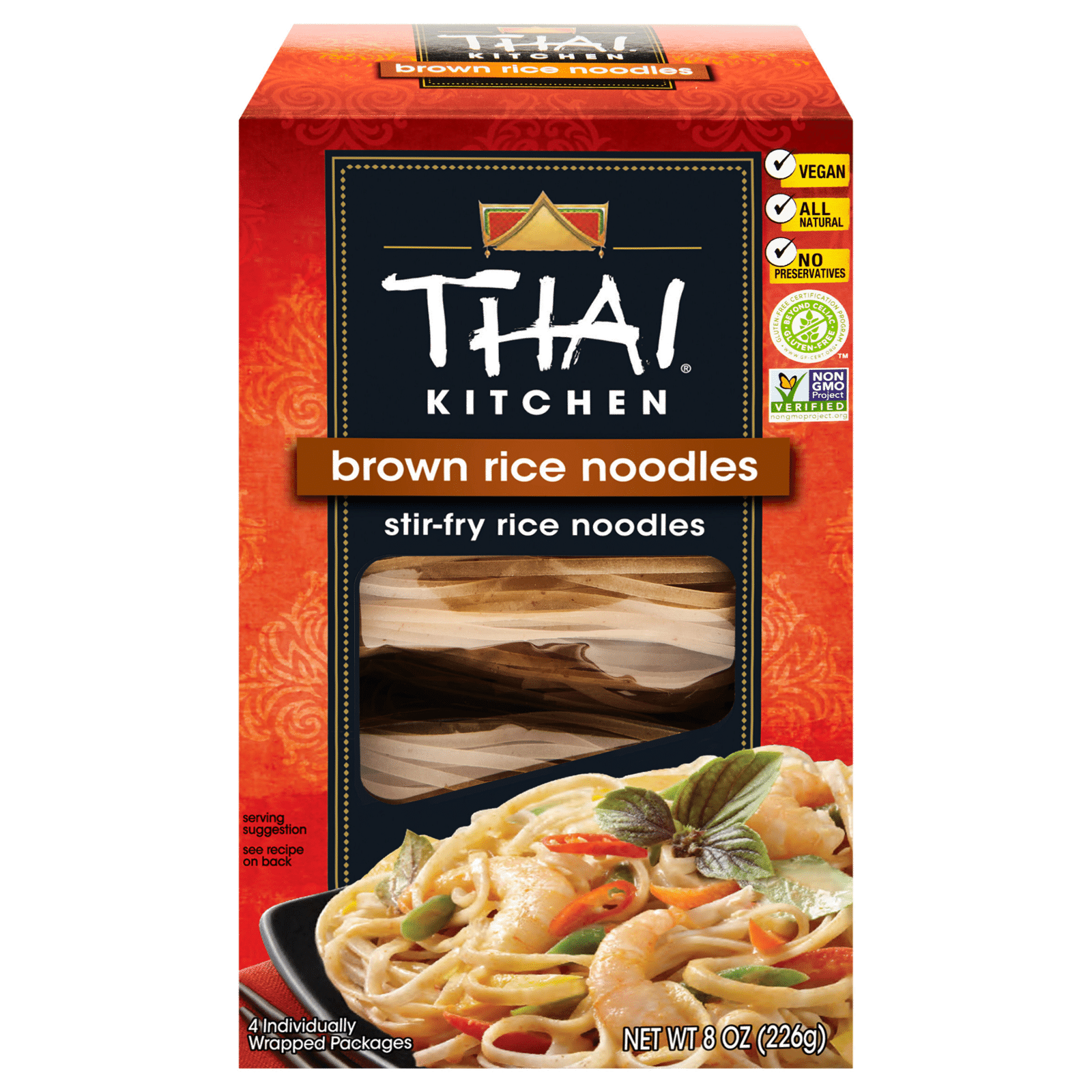 Thai Kitchen Rice Noodles Brown