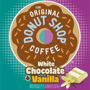 The Original Donut Shop Duos White Chocolate and Vanilla Single Serve K-Cup Pods