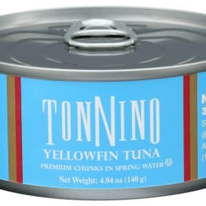 Tonnino Premium Yellowfin Tuna Chunks In Spring Water