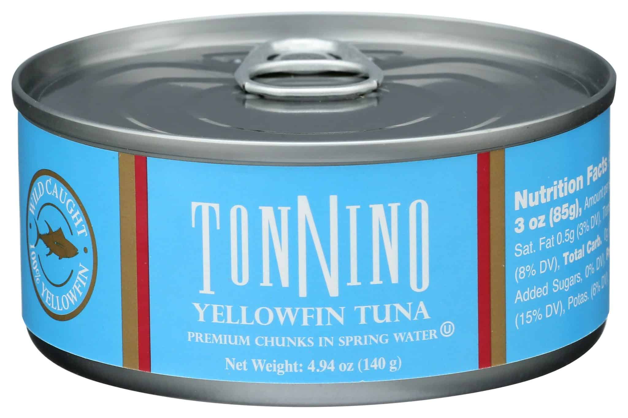 Tonnino Premium Yellowfin Tuna Chunks In Spring Water