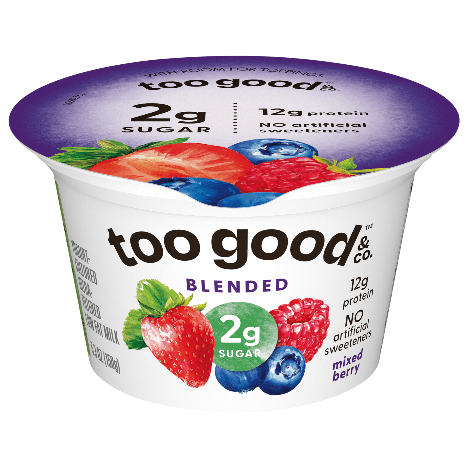 Two Good Light & Fit Mixed Berry Greek Yogurt