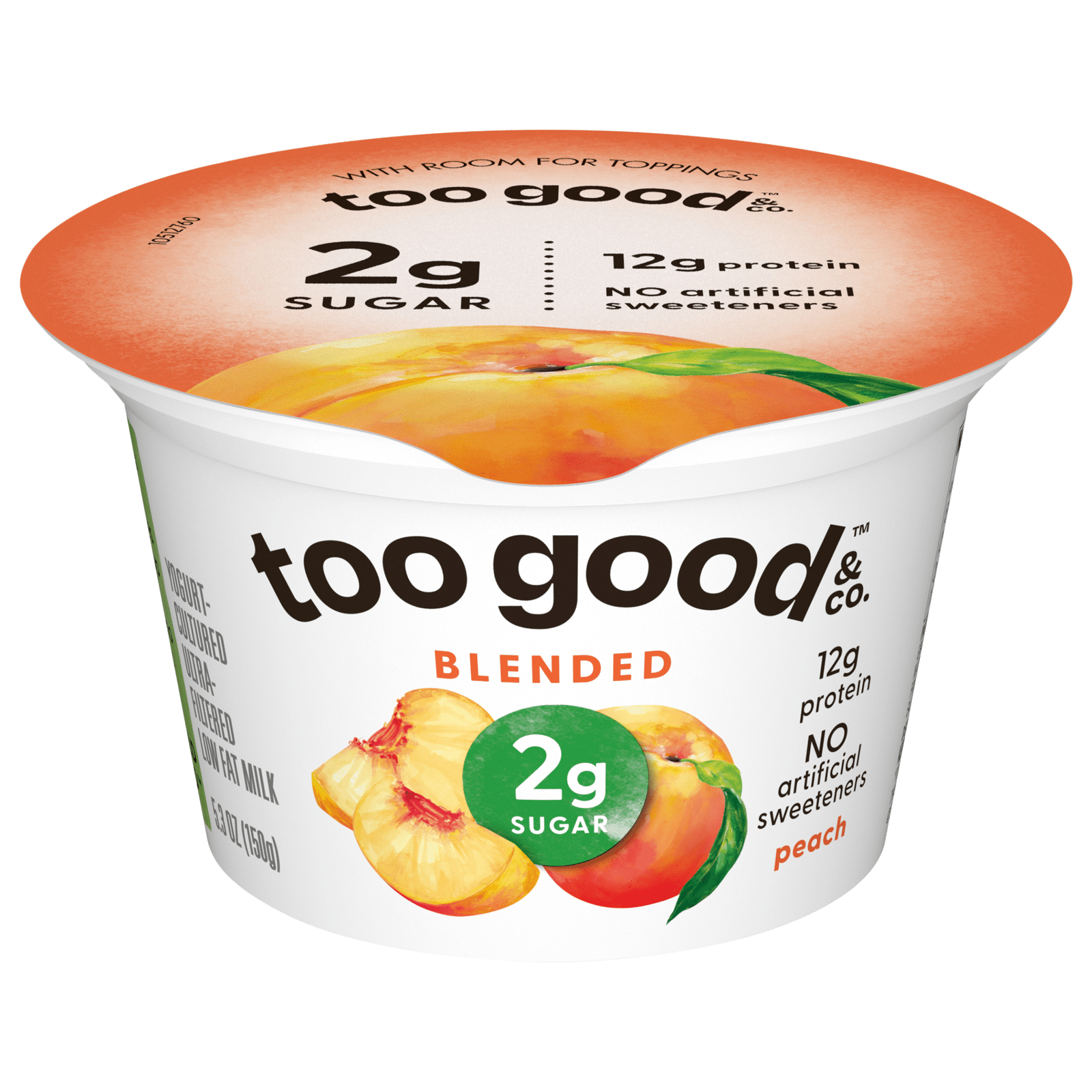 Two Good Light & Fit Greek Yogurt Peach