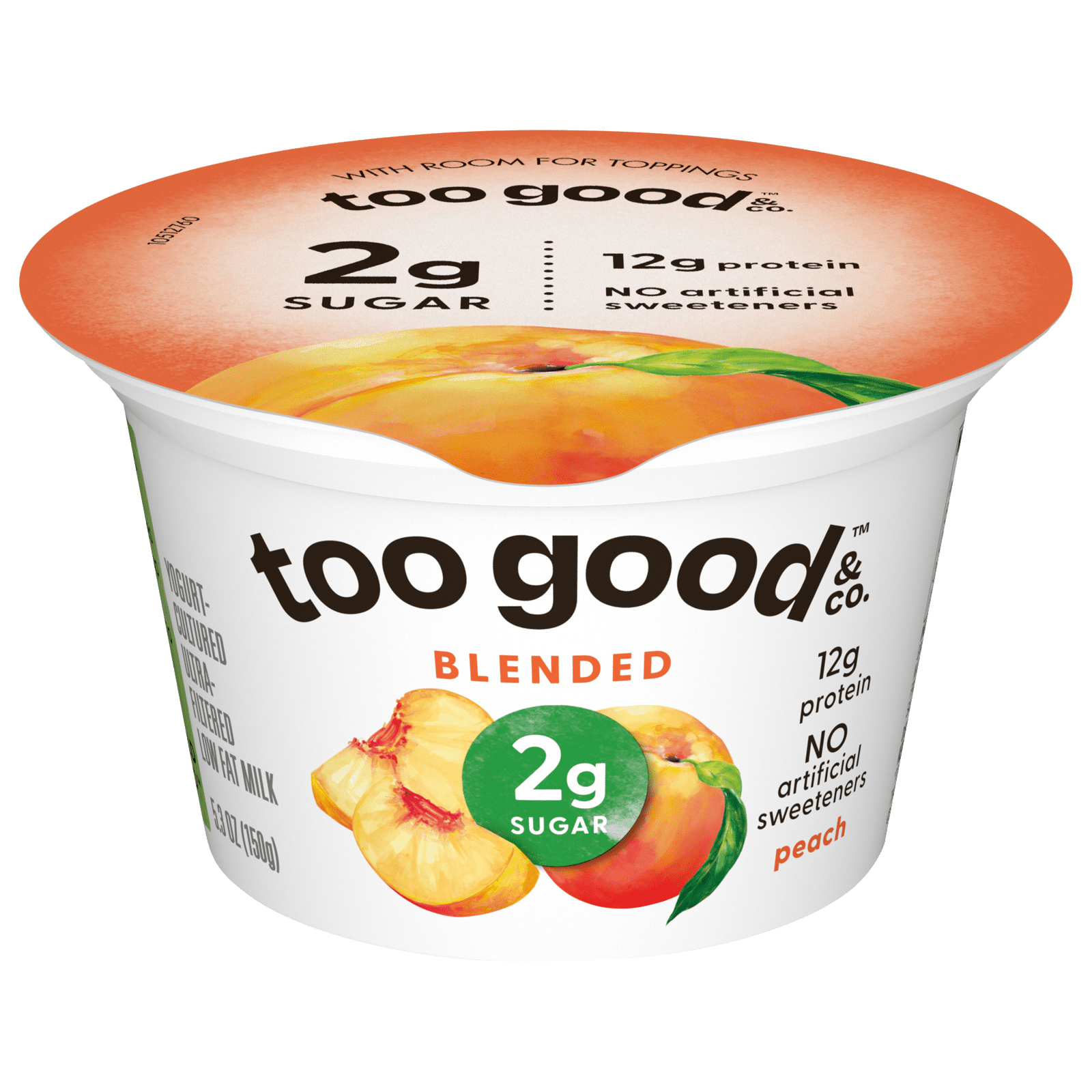 Two Good Light & Fit Greek Yogurt Peach