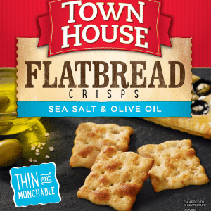 Keebler, Town House Flatbread Crisps, Crackers, Sea Salt and Olive Oil