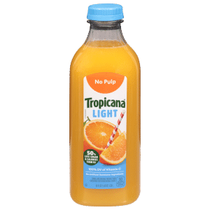 Tropicana Light Orange 100% Juice No Pulp