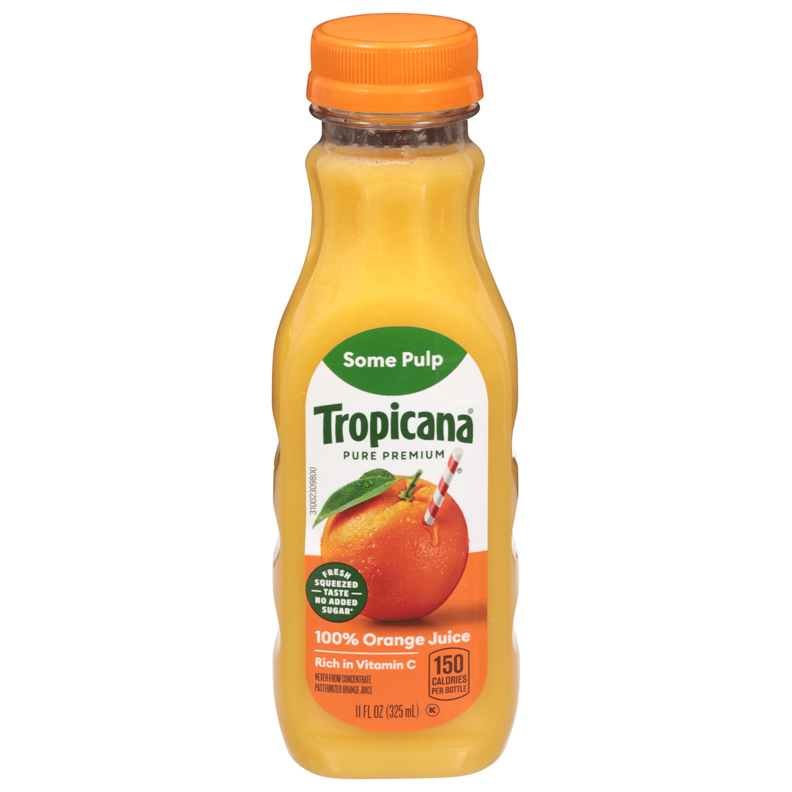 Tropicana Pure Premium 100% Juice Orange Some Pulp