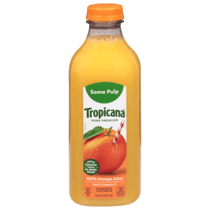Tropicana Pure Premium 100% Juice Orange Some Pulp
