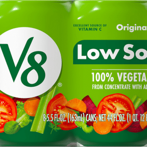 V8 Low Sodium Original 100% Vegetable Juice
