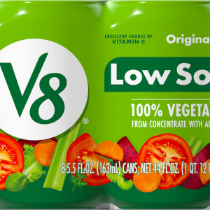 V8 Low Sodium Original 100% Vegetable Juice
