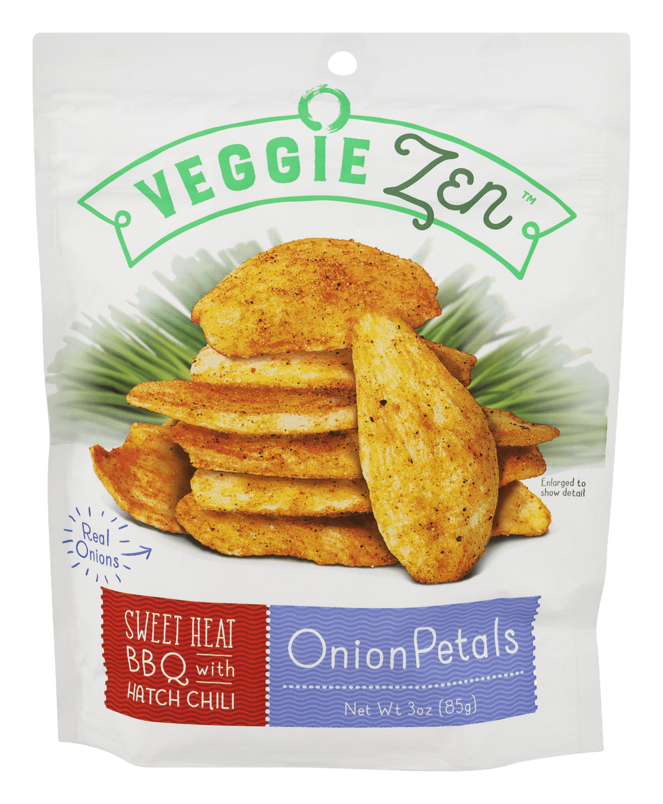 Veggie Zen Onion Petals Sweet Heat BBQ with Hatch Chili