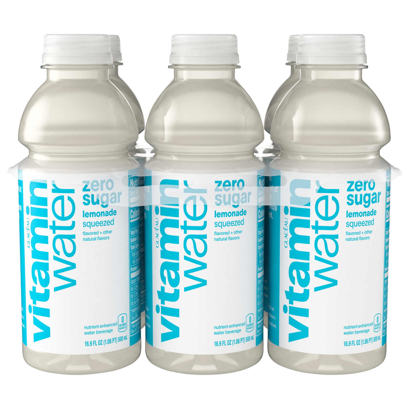 Glaceau Vitaminwater Squeezed Zero Sugar Lemonade Flavored