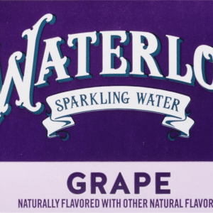 Waterloo Grape Sparkling Water