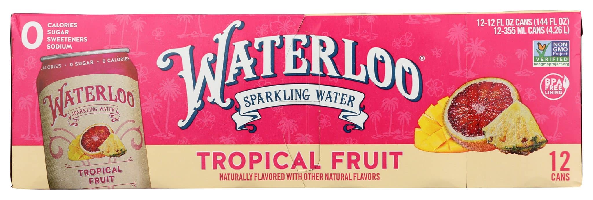 Waterloo Sparkling Water Tropical Fruit