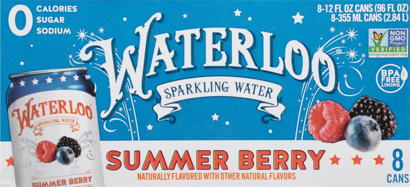 Waterloo Summer Berry Sparkling Water