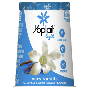 Yoplait Yogurt Light Very Vanilla