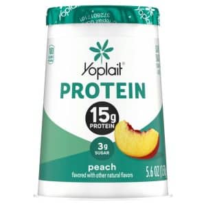 Yoplait Protein Peach Dairy Snack